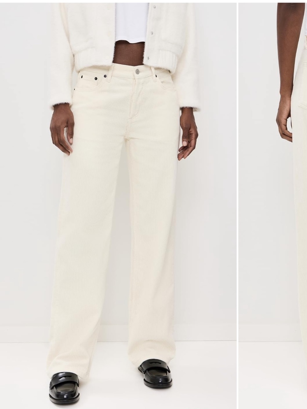 Still here everyday pants in Corduroy